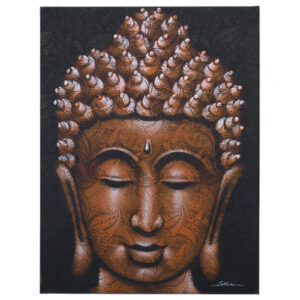 Pictura Buddah - Detaliu brocart de cupru 22 Pictura Buddah - Detaliu brocart de cupru