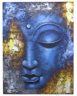 Pictura Buddah – Blue Face Abstract