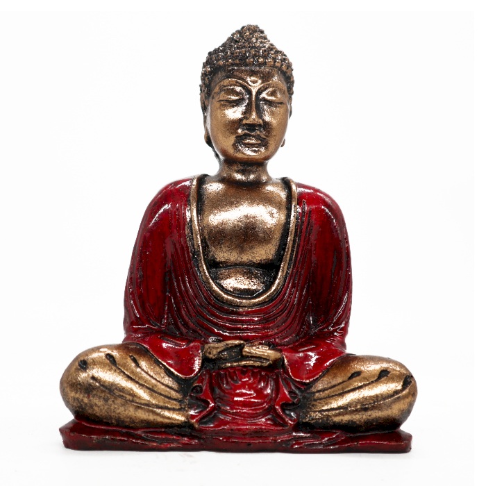 Buddha Roșu și Auriu - Mediu 1 Buddha Roșu și Auriu - Mediu
