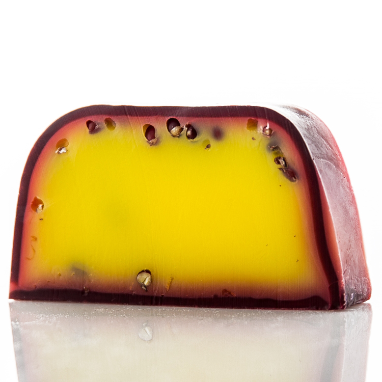 Săpun Handmade - Fructul pasiunii - felie Aprox. 100 g 1 Săpun Handmade - Fructul pasiunii - felie Aprox. 100 g