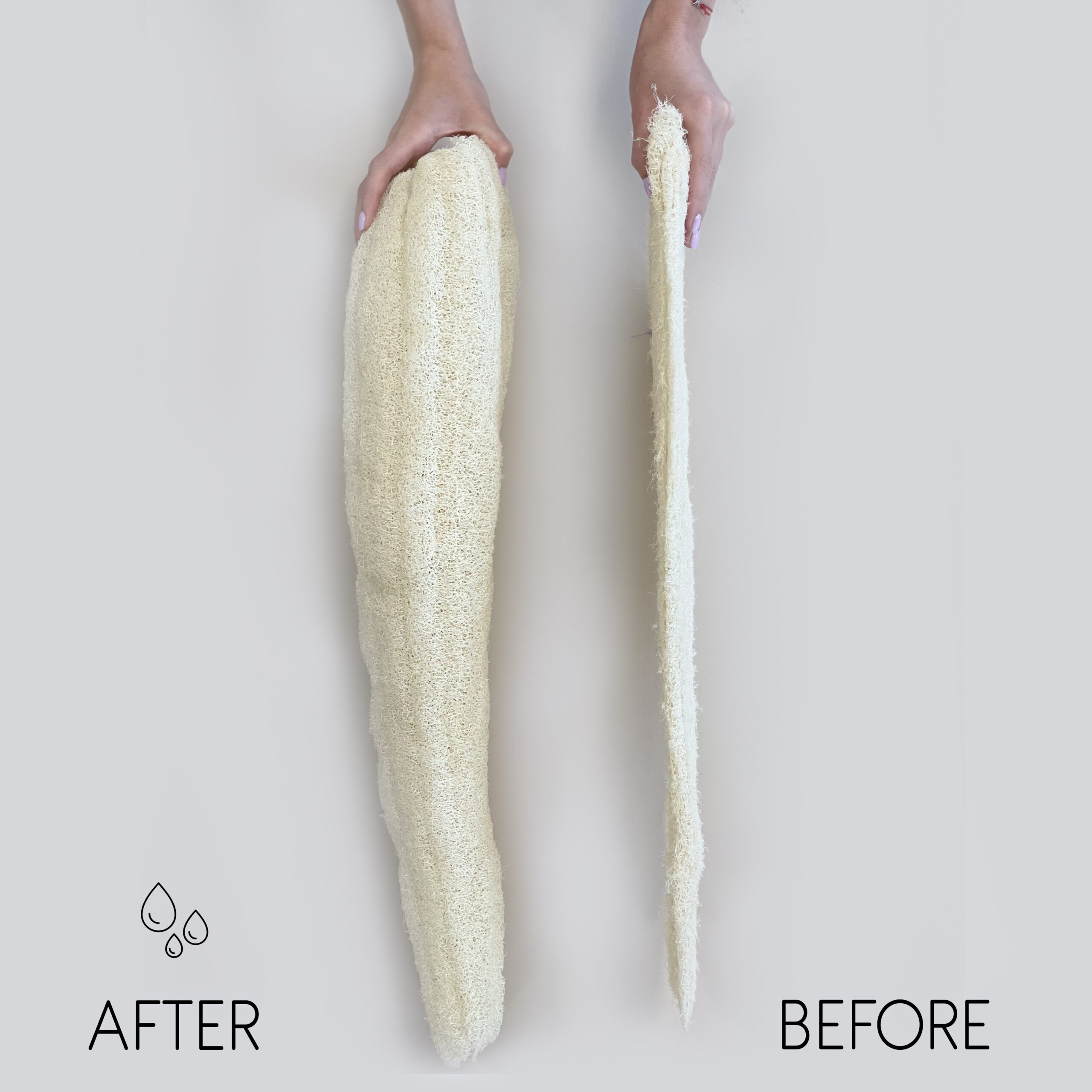 Lufa Egipteană de Lux Întreagă - Comprimată - 23 cm 3 Lufa Egipteană de Lux Întreagă - Comprimată - 23 cm