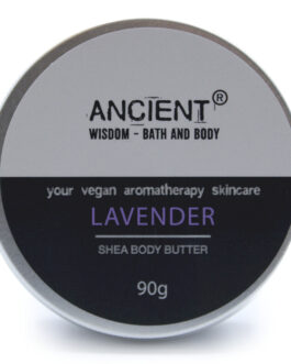 Unt de Corp Shea pentru Aromaterapie 90g – Lavandă