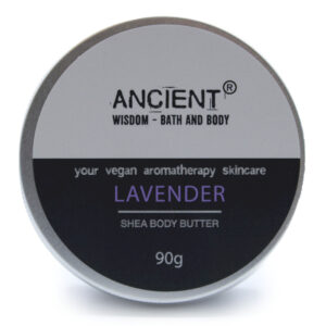 Unt de Corp Shea pentru Aromaterapie 90g - Lavandă 17 Unt de Corp Shea pentru Aromaterapie 90g - Lavandă