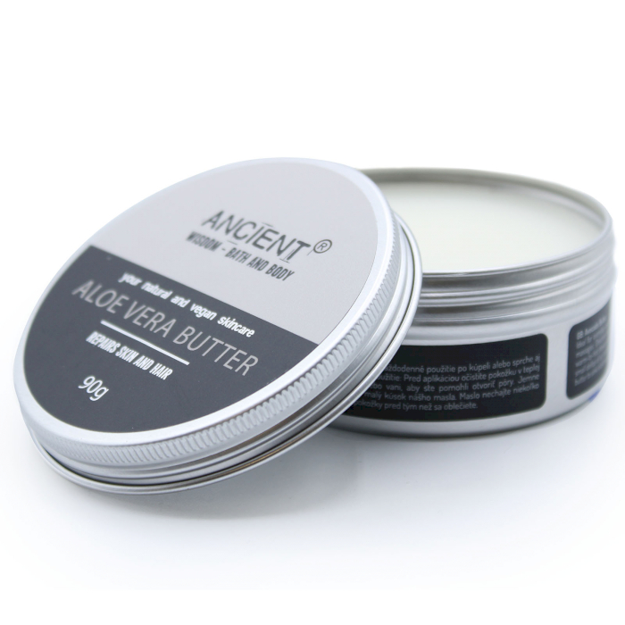 Unt De Corp Pur 90g - Aloe Vera 4 Unt De Corp Pur 90g - Aloe Vera - imagine 2