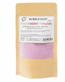 Pulbere Spumantă de Baie – Tort Pavlova cu Căpsuni 190g