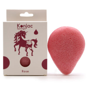 Burete Japonez Konjac - Trandafir - Anti-îmbătrânire 25 Burete Japonez Konjac - Trandafir - Anti-îmbătrânire