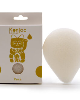 Burete Japonez Konjac – Natural – Piele Sensibilă
