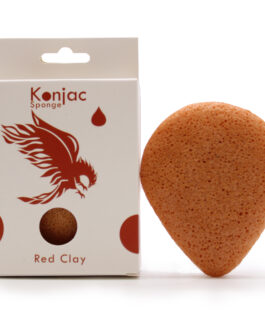 Burete Japonez Konjac – Argilă Roșie – Întinerire