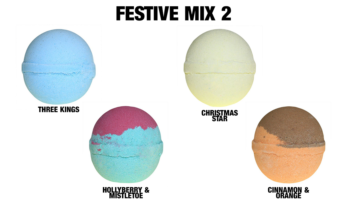Mix pentru bombă de baie festivă - Selecția 2 2 Mix pentru bombă de baie festivă - Selecția 2