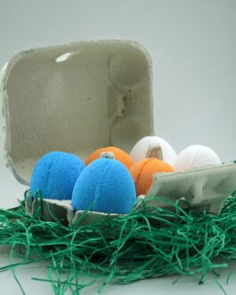 Pachet de 6 ouă de baie mix