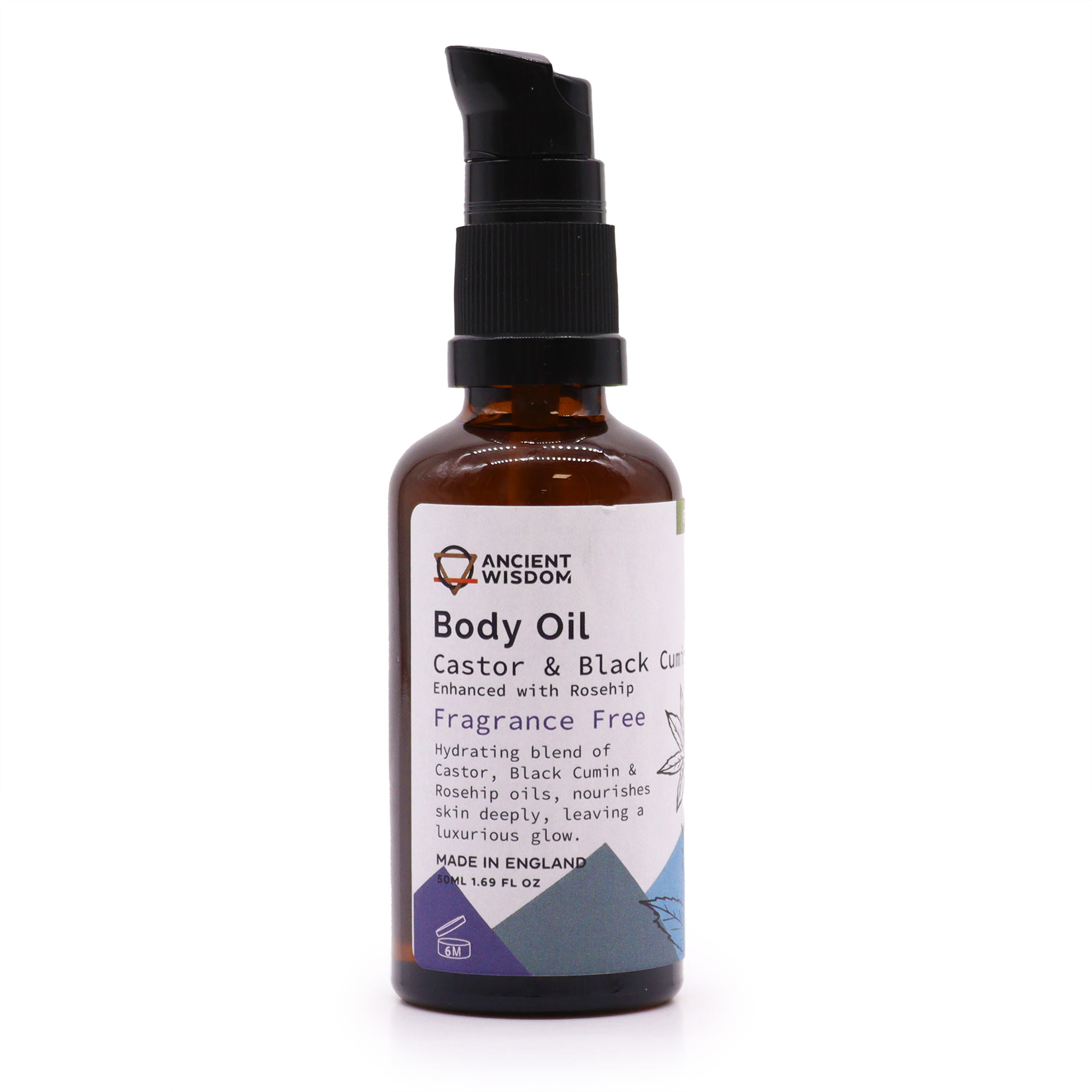 Ulei de Corp Organic 50 ml - Măceș (Neparfumat)