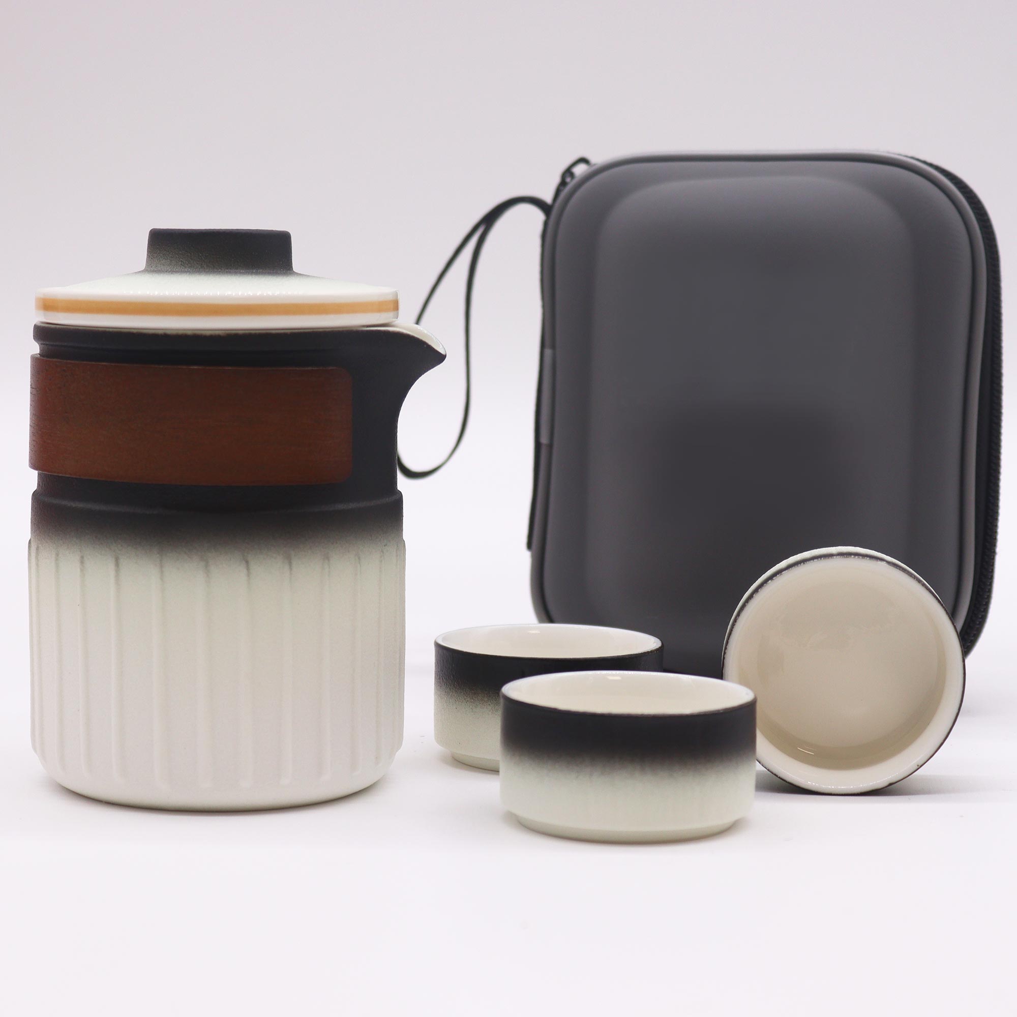 Set de ceainice din ceramică de călătorie - trei prieteni - pachet de călătorie 5 Set de ceainice din ceramică de călătorie - trei prieteni - pachet de călătorie - imagine 3