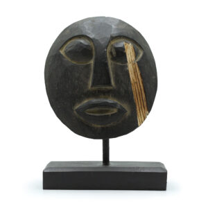 Mască Decorativă Tribală Timor - Neagră 27x20cm 32 Mască Decorativă Tribală Timor - Neagră 27x20cm