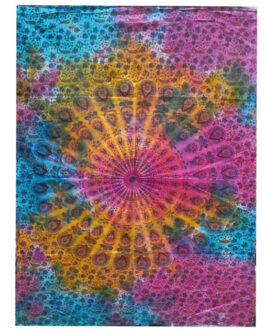 Artă de perete din bumbac – Mandala rotundă