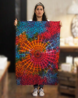 Artă de perete din bumbac – Mandala rotundă