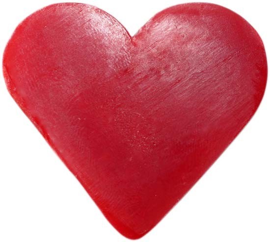 10x Săpun pentru Oaspeți Inimioară - Zmeură