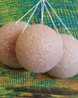 Burete Konjac – Trandafir