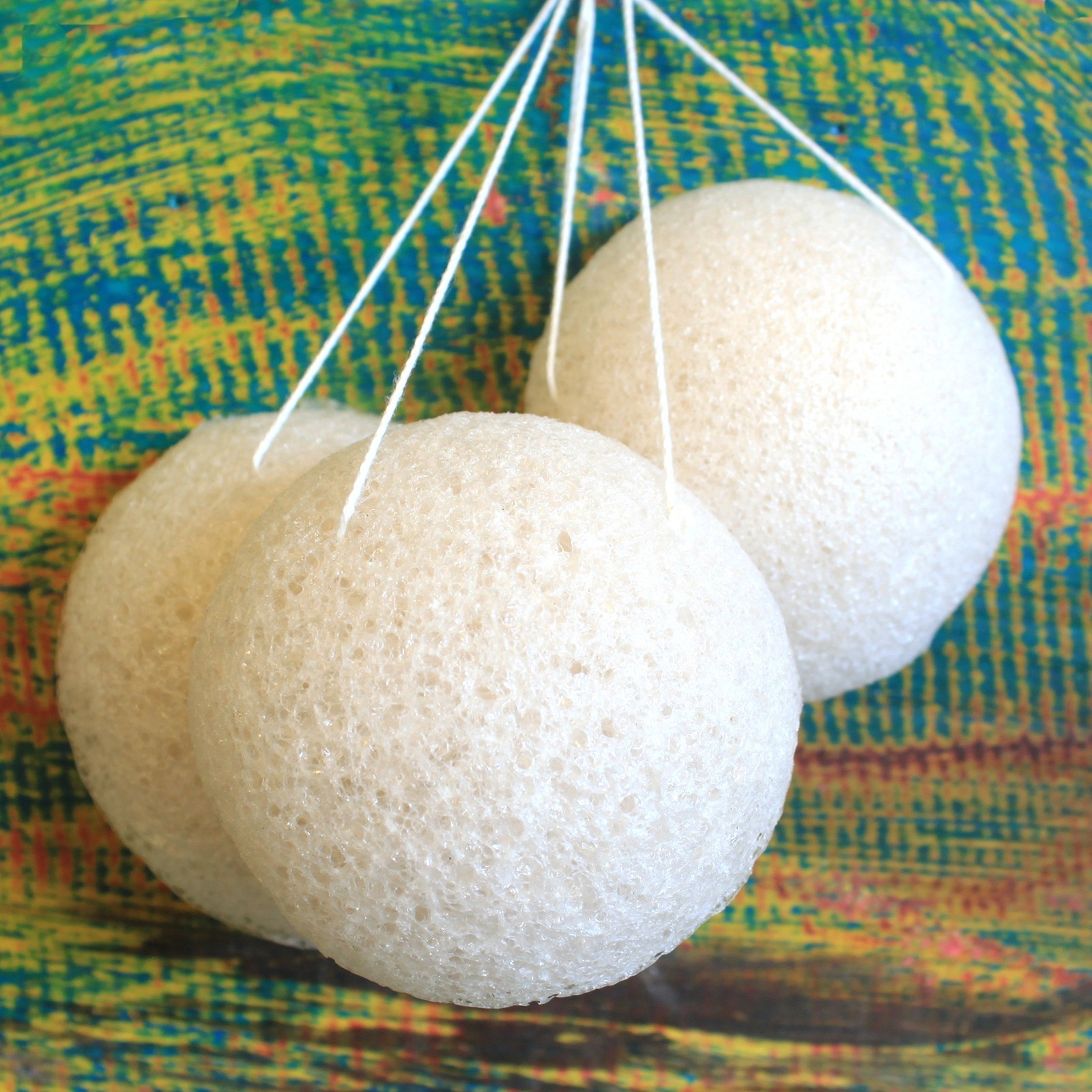 Burete Konjac - Natural 4 Burete Konjac - Natural - imagine 2