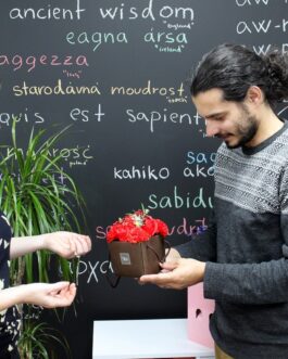 Buchet de flori de săpun – Grădina cu flori violete