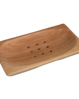 Vas de săpun clasic din mahon – dreptunghi
