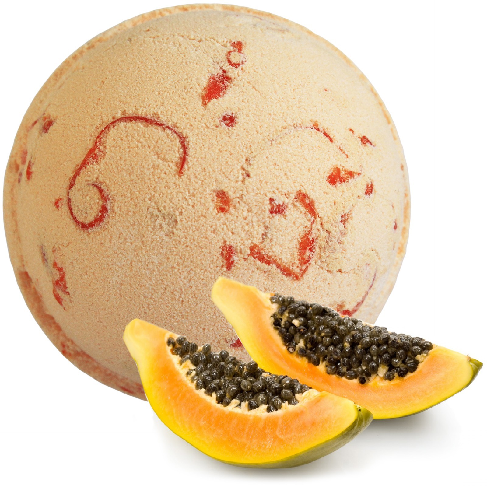 Bombe de baie Coco Paradise tropicale - Papaya 2 Bombe de baie Coco Paradise tropicale - Papaya