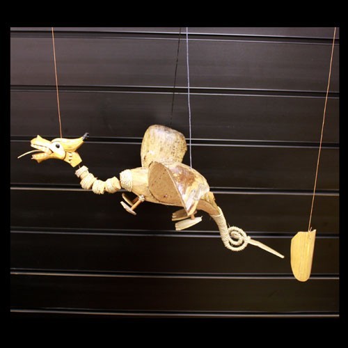 Balaur Zburător Natural Suspendat 37cm