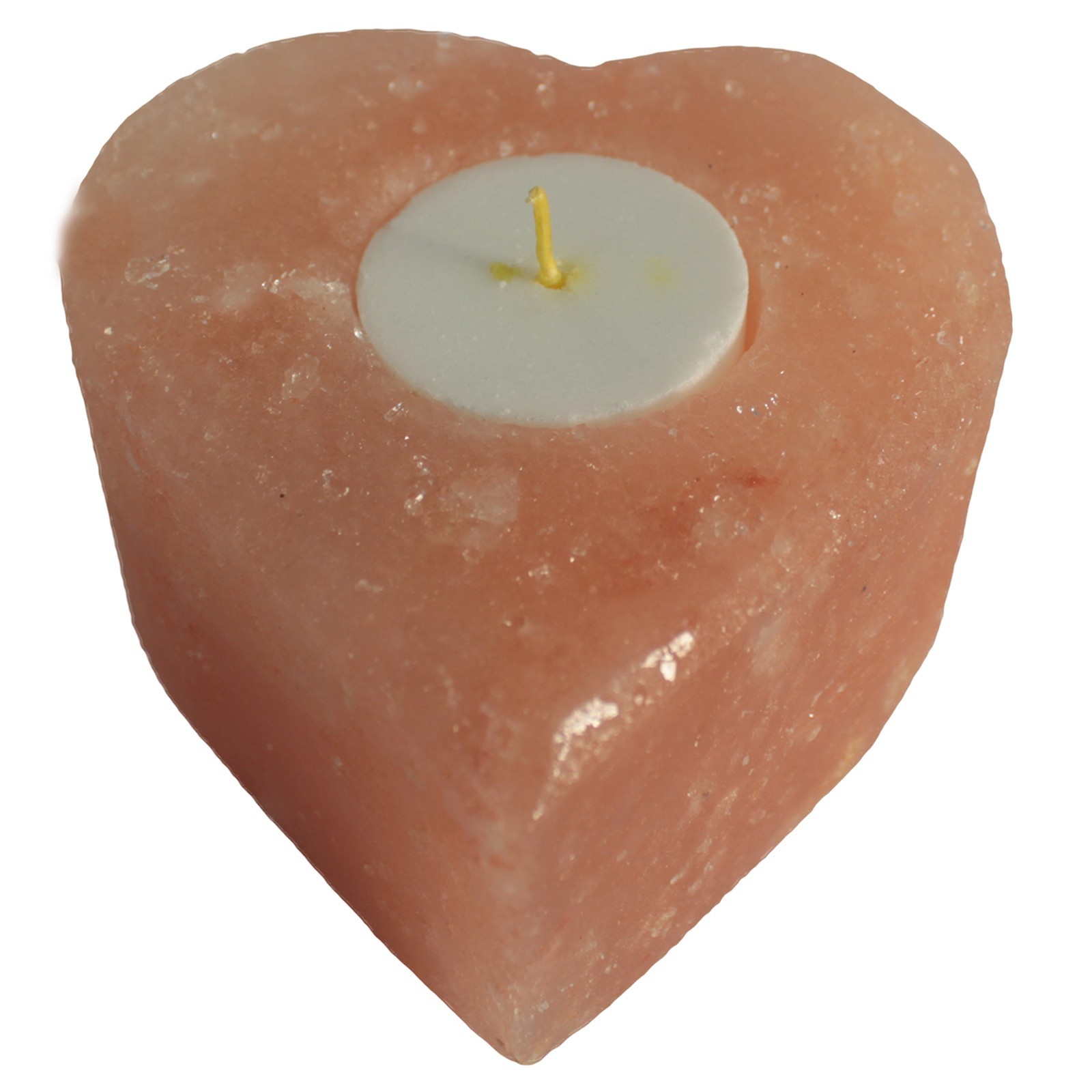 Suport pentru lumanari cu sare - Med Heart 1 Suport pentru lumanari cu sare - Med Heart