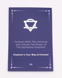Elefant Norocos din Piatră semiprețioasă – Agat Crazy Lace