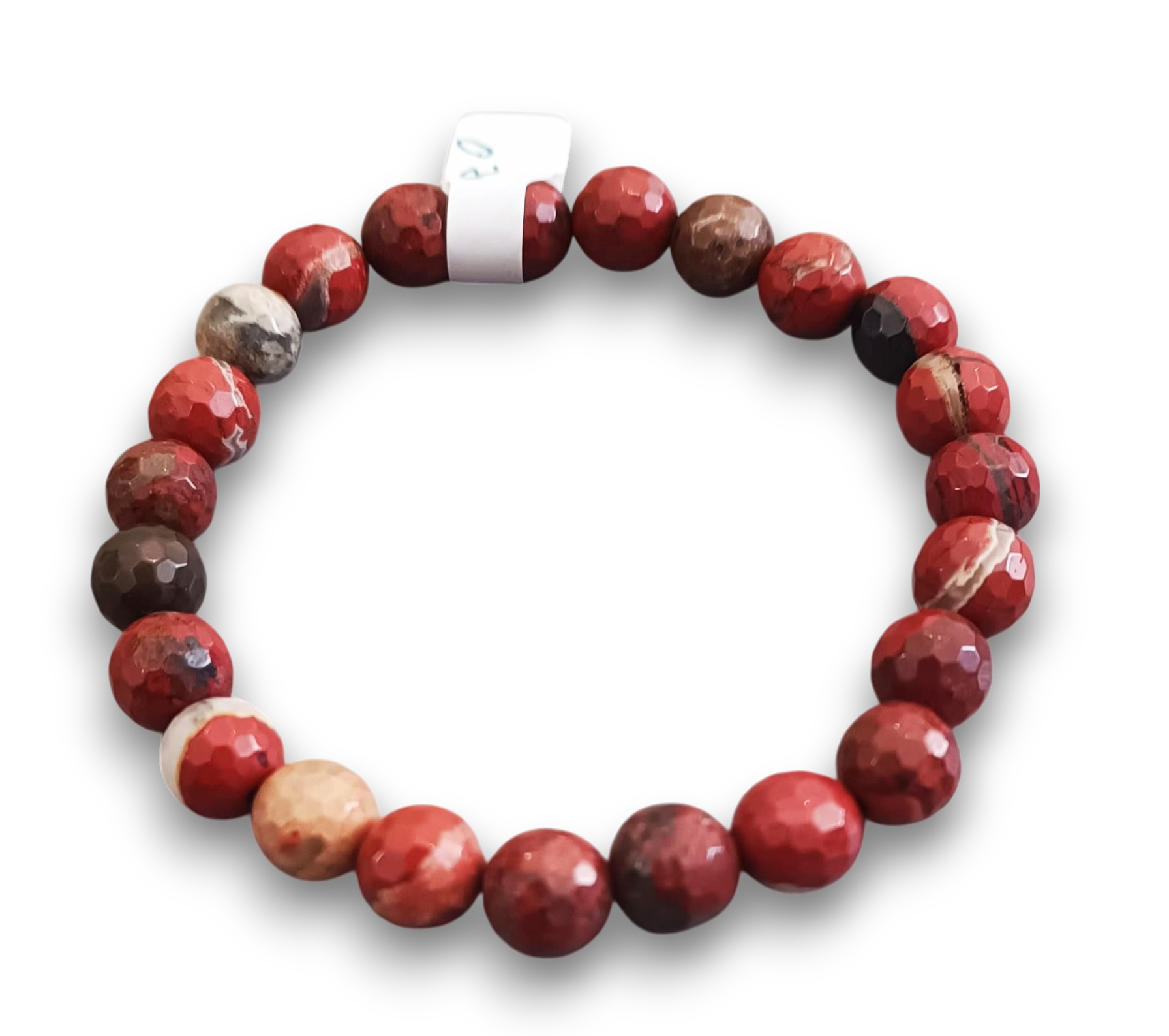 Brățară Jasp Roșu Cristal Natural 8mm Fațetat – MY STONE 4 Brățară Jasp Roșu Cristal Natural 8mm Fațetat – MY STONE