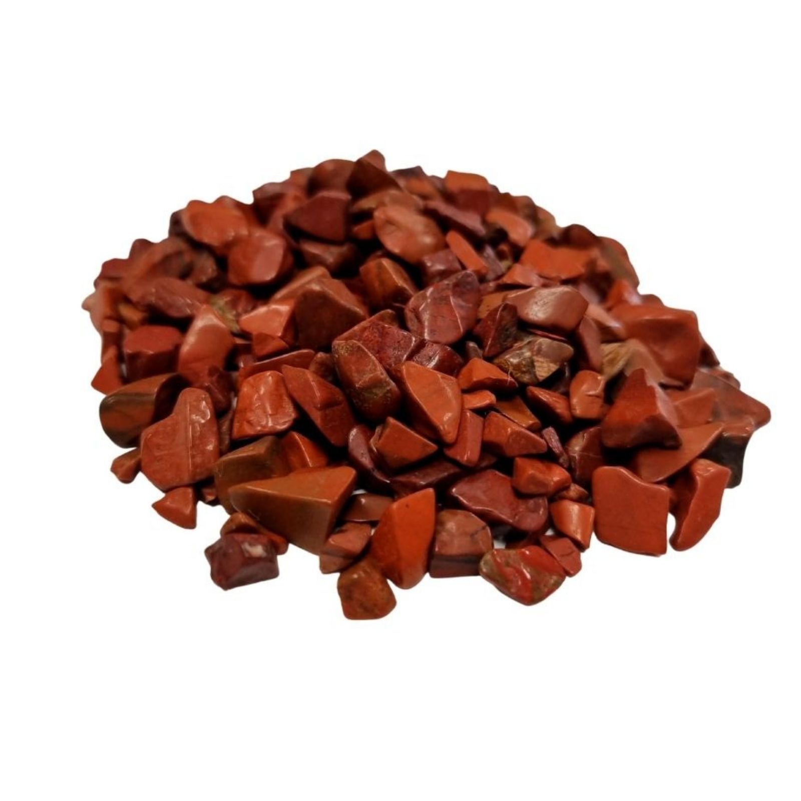 Chips de pietre semiprețioase de jasp roșu în vrac – 1 kg