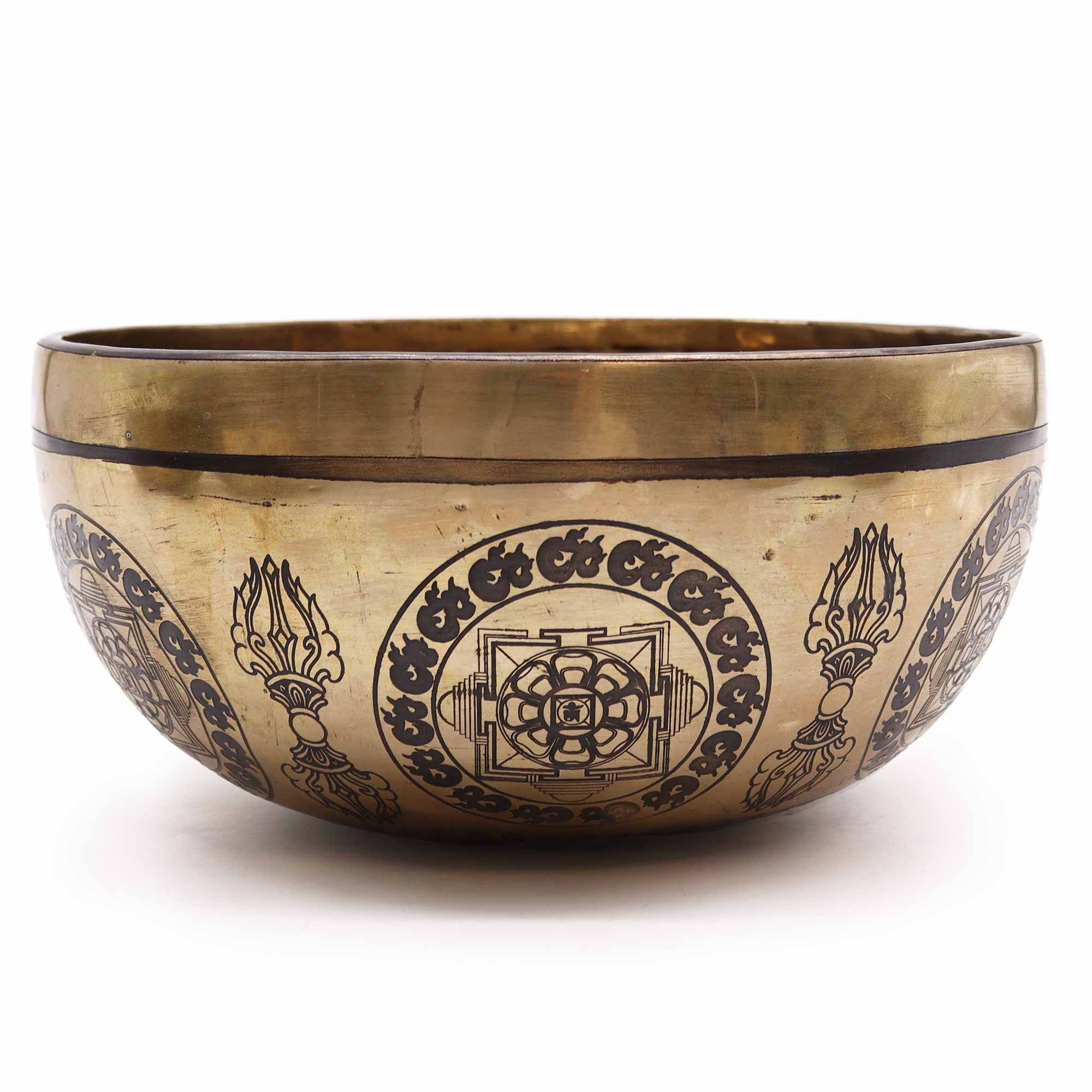 Vas Tibetan Healing Gravat - 21cm - 5 Buddha 1 Vas Tibetan Healing Gravat - 21cm - 5 Buddha
