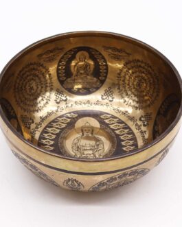 Vas Tibetan Healing Gravat – 21cm – 5 Buddha