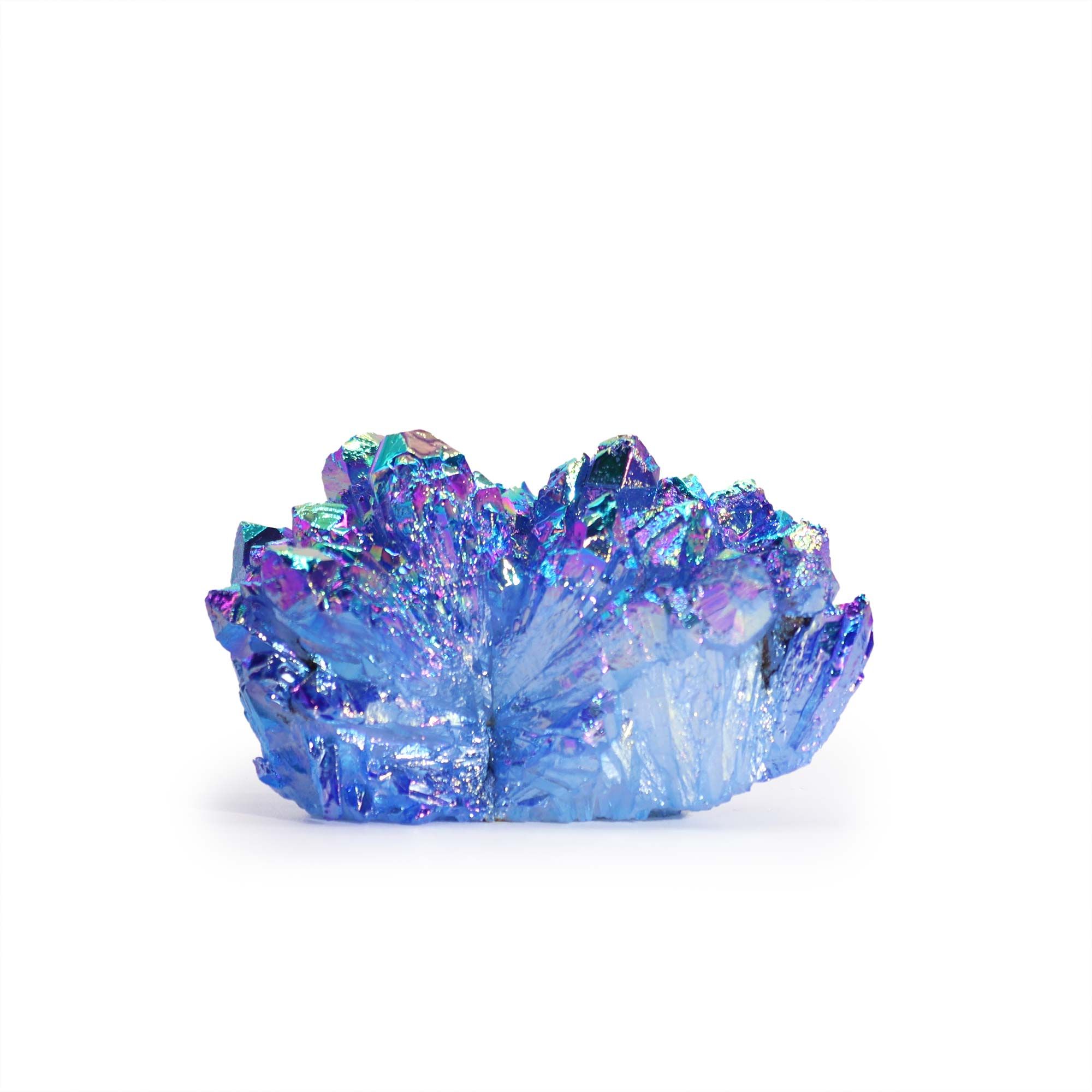 Cuarț Natural Îmbunătățit Mediu - Cuarț Aura Aqua Halo (aprox. 100-150g, 7-10cm) 1 Cuarț Natural Îmbunătățit Mediu - Cuarț Aura Aqua Halo (aprox. 100-150g, 7-10cm)