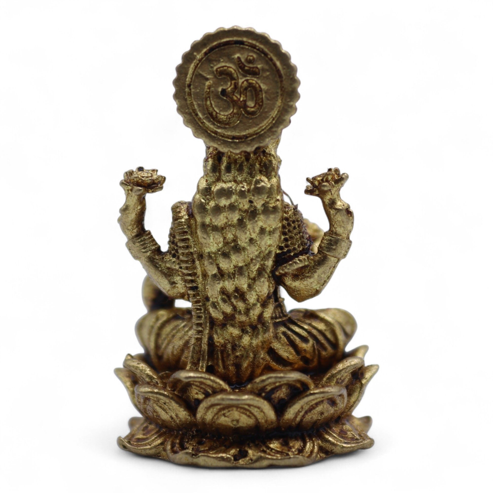 Figurine Miniature din Alamă – Laxmi (11 g) – 30 mm 1 Figurine Miniature din Alamă – Laxmi (11 g) – 30 mm
