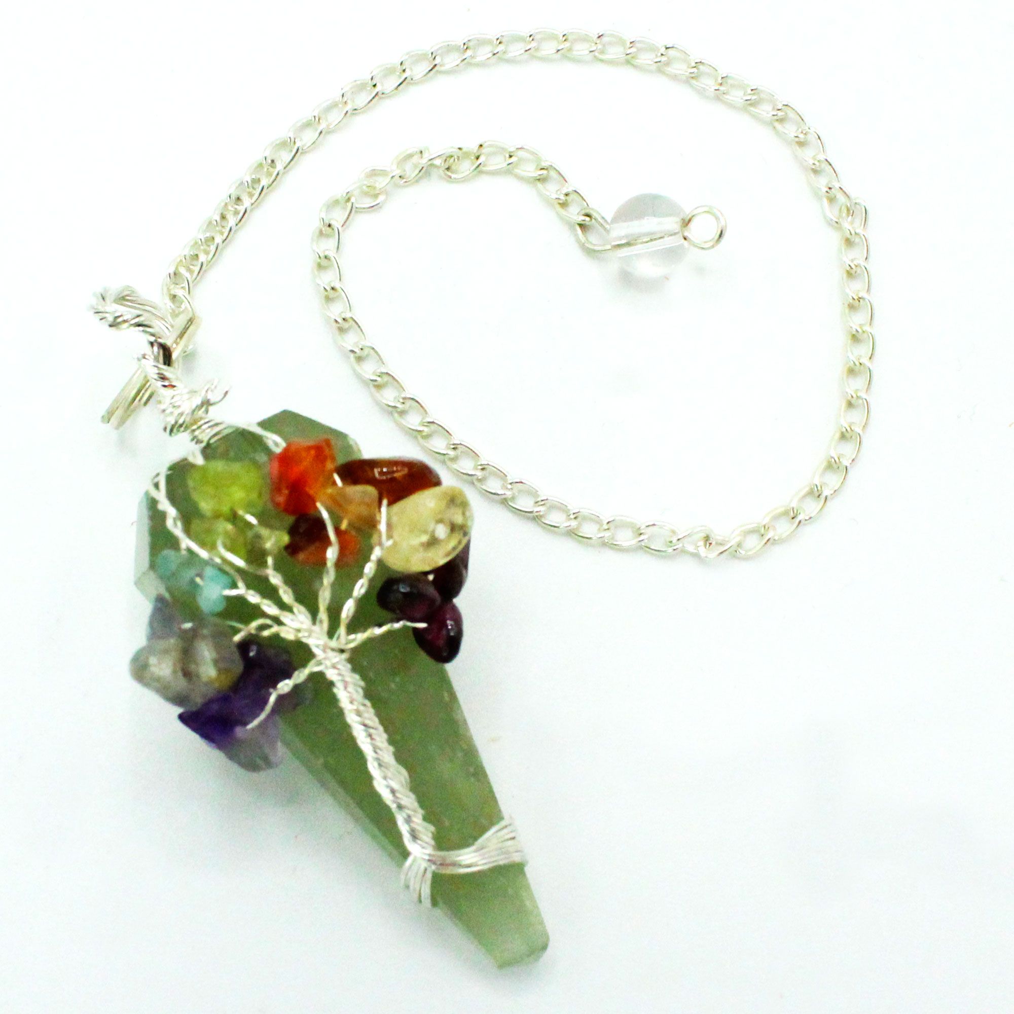 Pendul Magic - Șapte Chakra - Aventurin - mystone