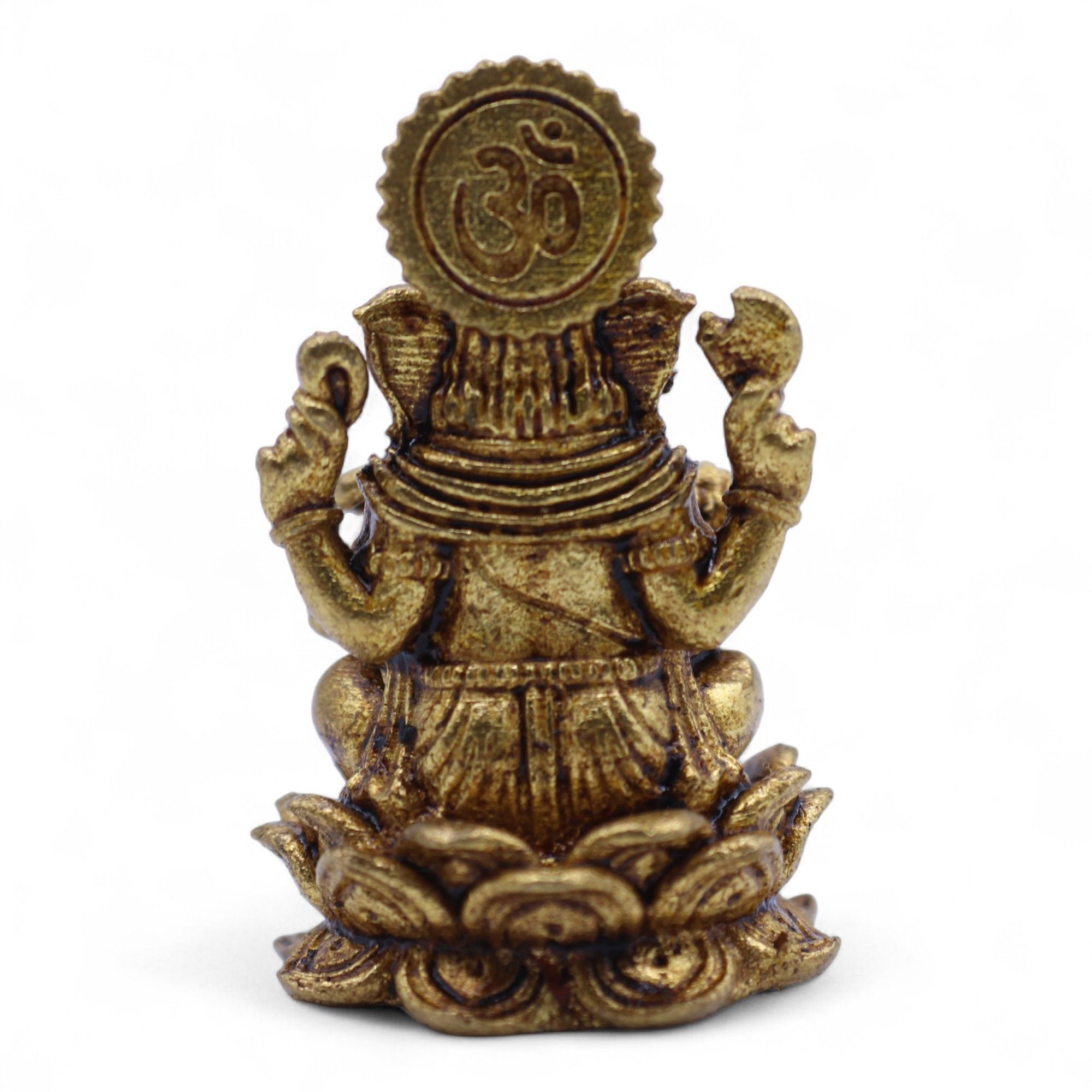 Figurine Miniature din Alamă – Ganesha (12 g) – 30 mm