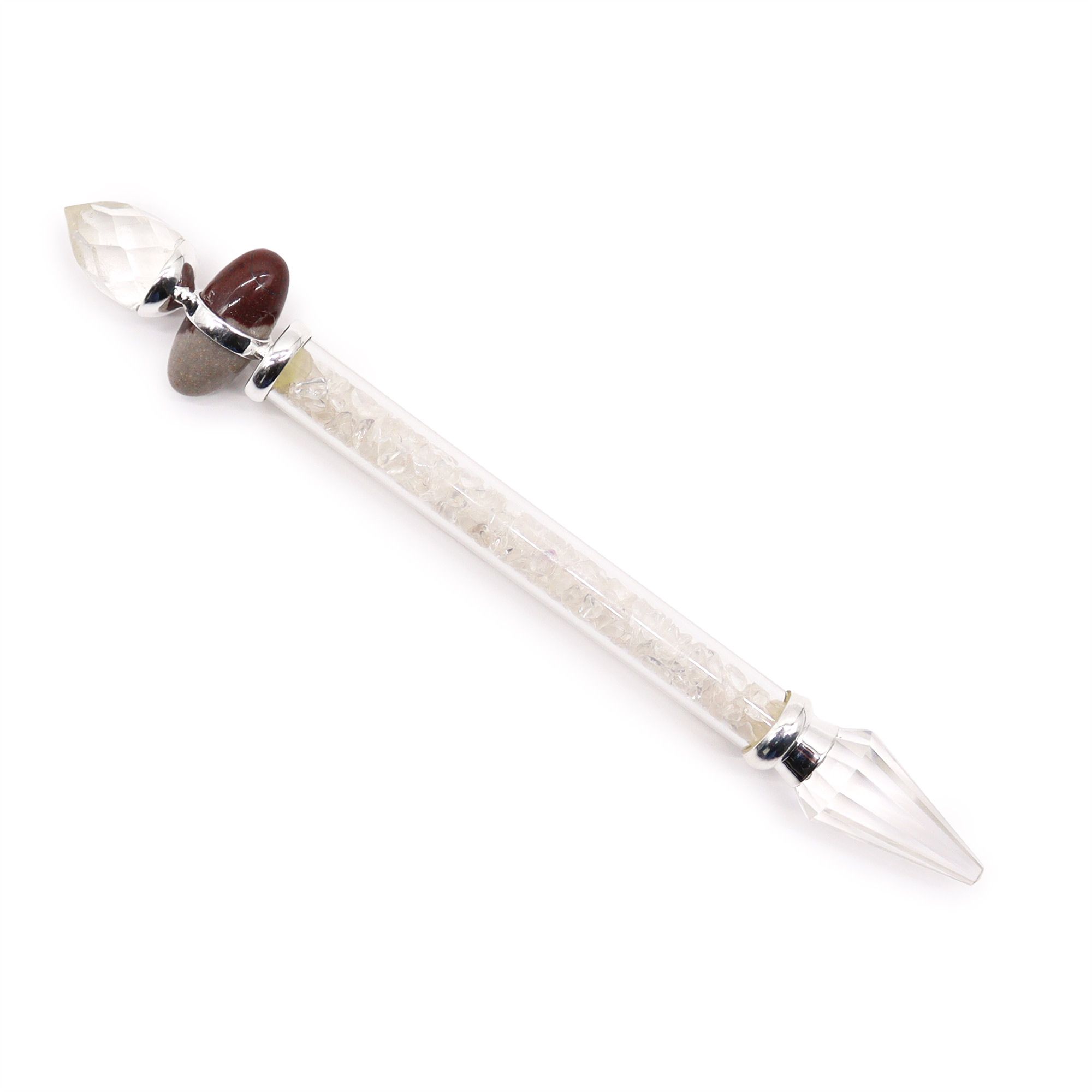 Bagheta Magică Shiva Lingam - Cuarț de Stâncă - Înțelepciune 3 Bagheta Magică Shiva Lingam - Cuarț de Stâncă - Înțelepciune