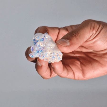 Cuarț Natural Îmbunătățit Mic - Cuarț Aura Înger (aprox. 40-65g, 3.5-5cm) - mystone