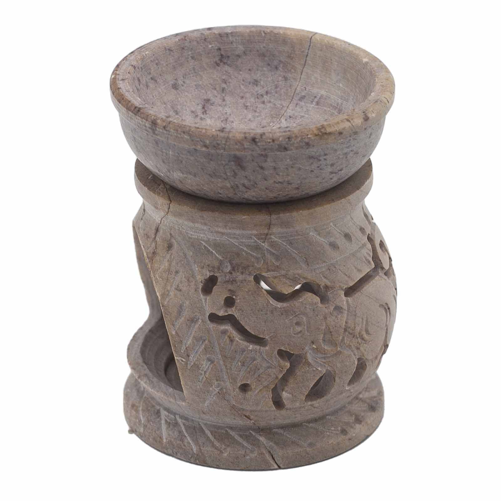 Aroma Lampă din Steatit 8cm - Elefant 6 Aroma Lampă din Steatit 8cm - Elefant - imagine 4