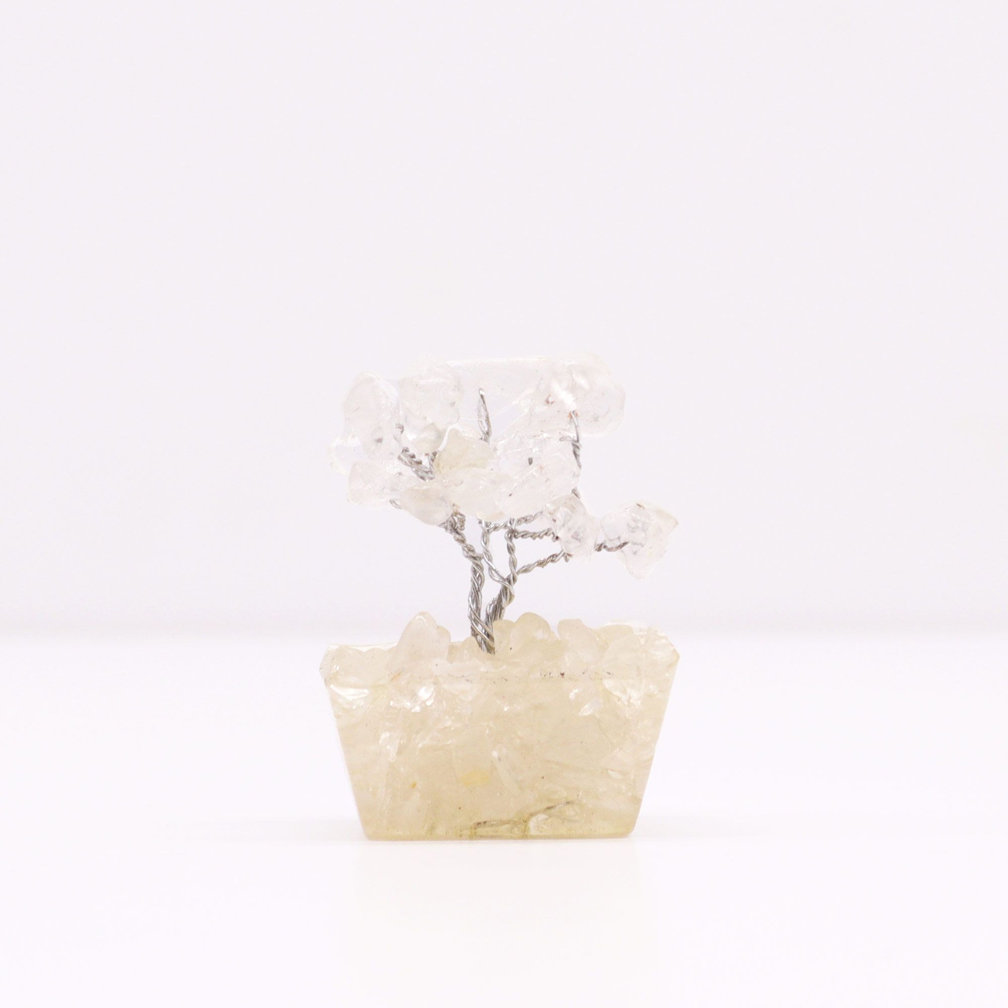Mini Arbori cu Pietre semiprețioase pe Suport de Orgonit - Cuarț de Stâncă (15 pietre) 5 Mini Arbori cu Pietre semiprețioase pe Suport de Orgonit - Cuarț de Stâncă (15 pietre) - imagine 3