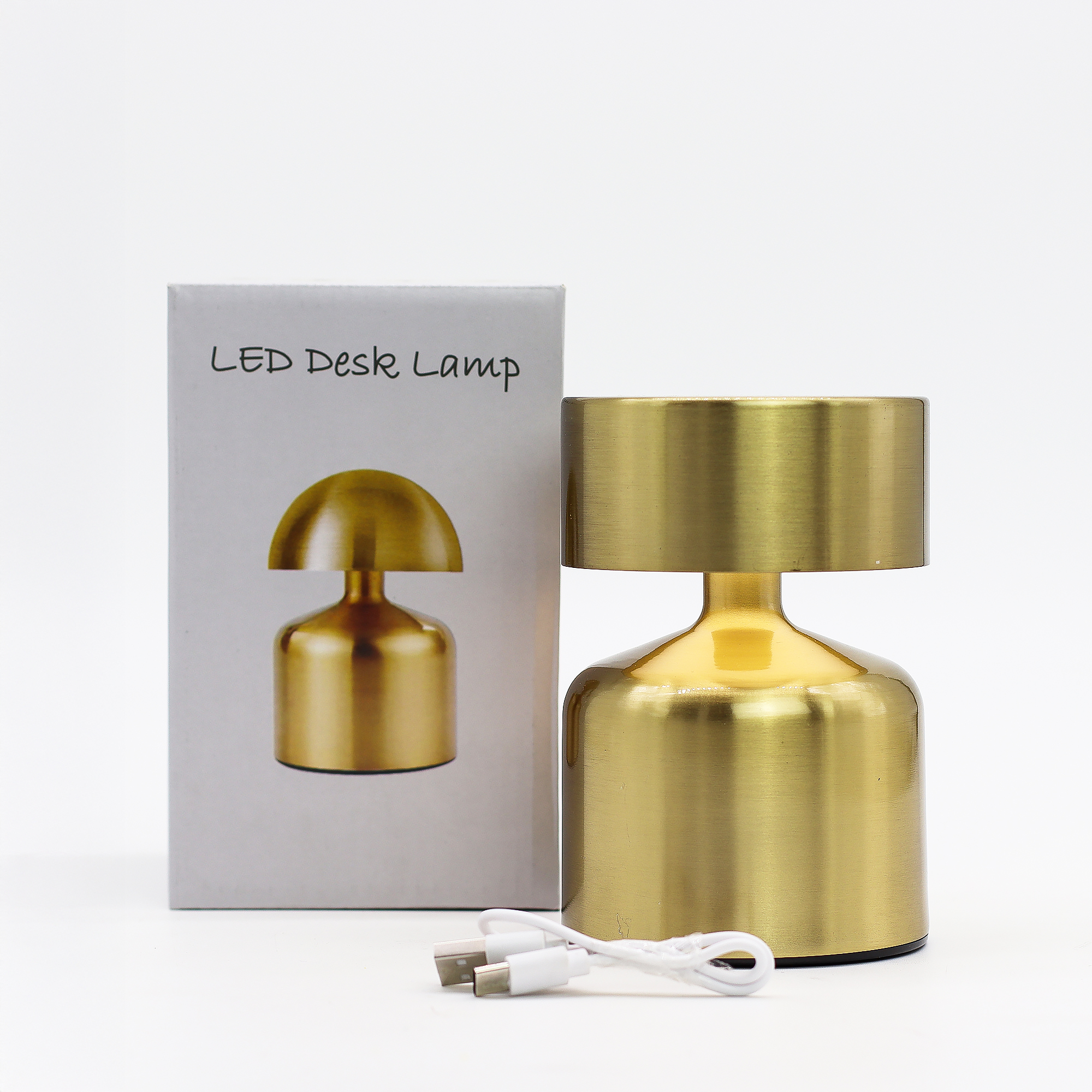 Lampă cu Atingere – Ciupercă Plată, Bronz – USB-C, reîncărcabilă (400 W) 5 Lampă cu Atingere – Ciupercă Plată, Bronz – USB-C, reîncărcabilă (400 W)