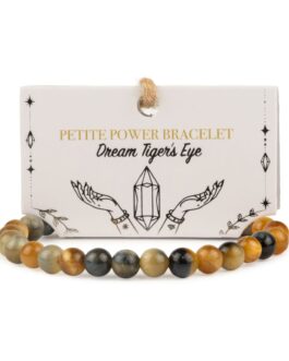 Brățară Power Mică (17 cm x 6 mm) – Ochi de Tigru Dream